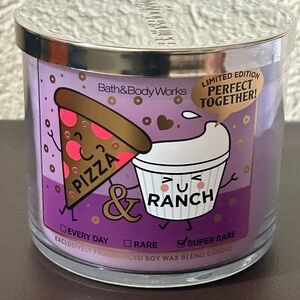 Bath & Body Works Pizza & Ranch Limited Edition Candle